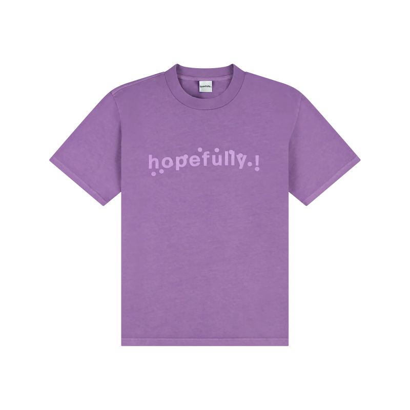 hopefully purple tee