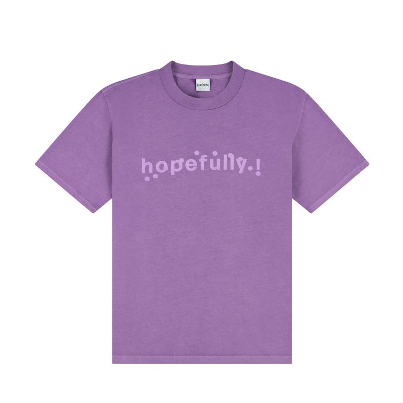 purple overdye t-shirt
