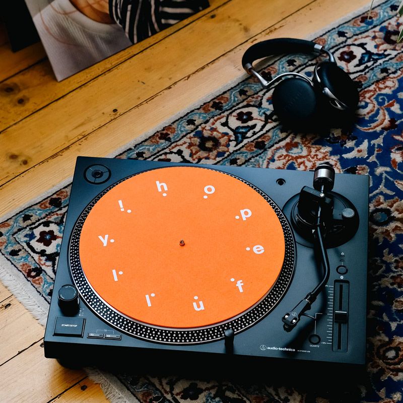 orange slip mat