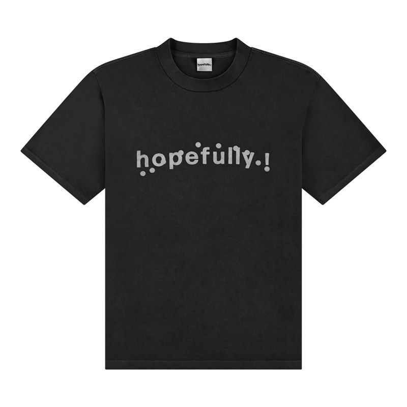 black t-shirt