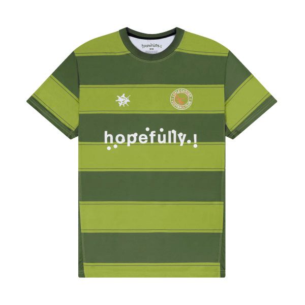 green football shirt